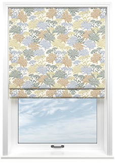Yarrow, Chartreuse - Roman Blind